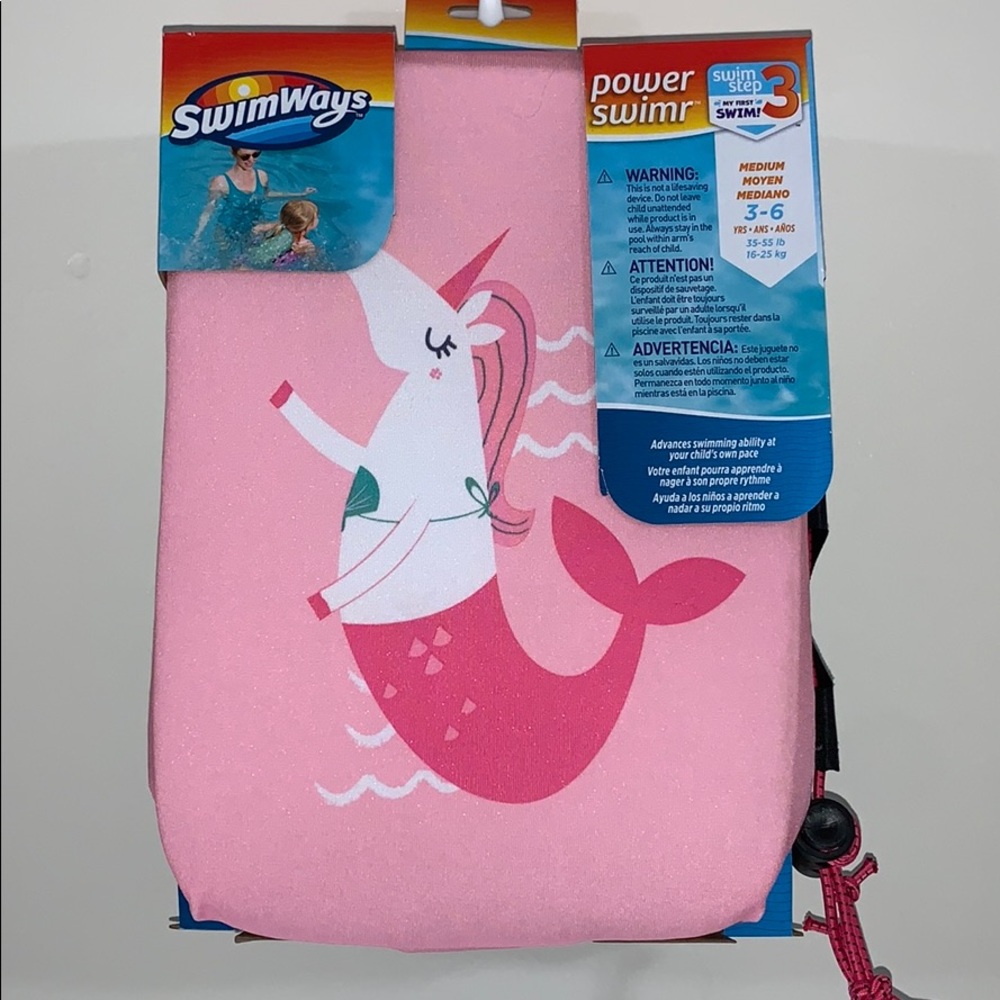 Power Swimr - Medium - Pink Mermaid - Picture 3 of 9